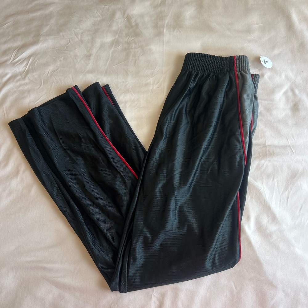 NWT Bugle Boy Boys’ Black Track Pants – Size 14